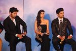 Ali Fazal, Sapna Pabbi, Gurmeet Choudhary at the Launch of Bheegh Loon song from Khamoshiyan in Mumbai on 5th Jan 2015